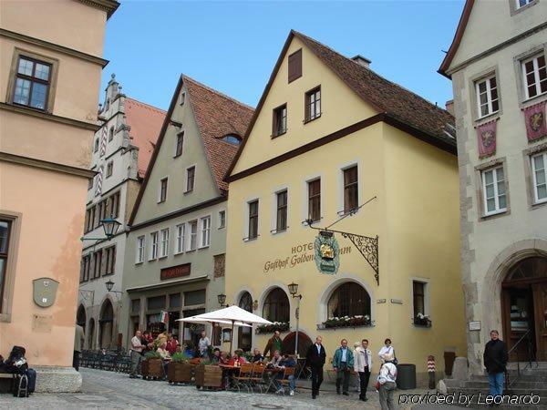 Hotel Goldenes Lamm Rothenburg ob der Tauber Exterior foto